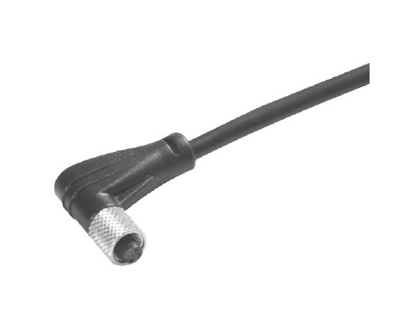 Female angled connector M5*0.5